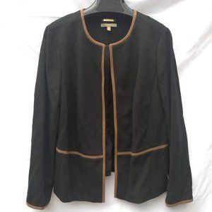 (Barely Worn, Like New)TALBOTS Jacket / Coat Women Size: 16w/Black